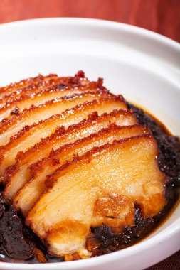 Çin yemekleri. Dilimlenmiş domuz