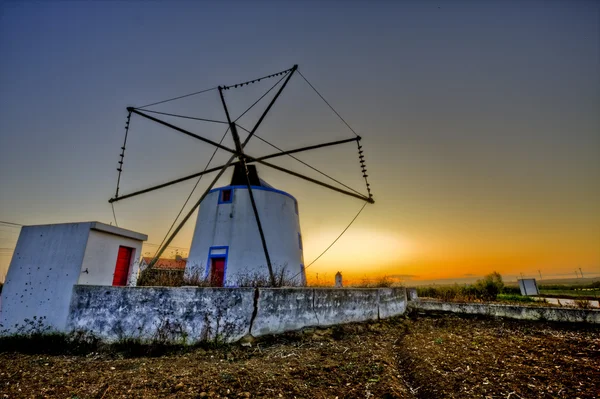 Molino de viento portugués — Foto de Stock