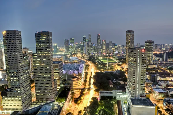 Cidade da noite — Fotografia de Stock