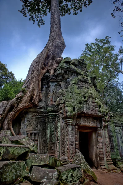 Angkor wat reflexão — Fotografia de Stock