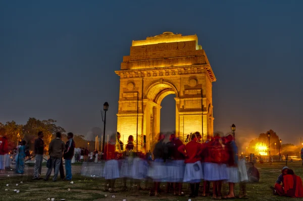 Índia Gate em Delhi — Fotografia de Stock