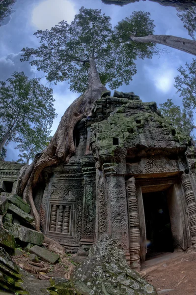 Angkor wat reflexão — Fotografia de Stock