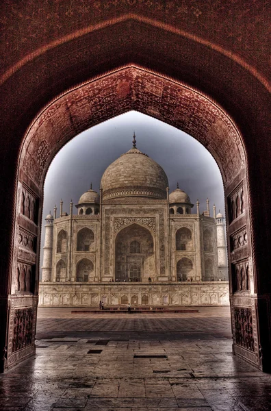 Cúpula do Taj Mahal — Fotografia de Stock