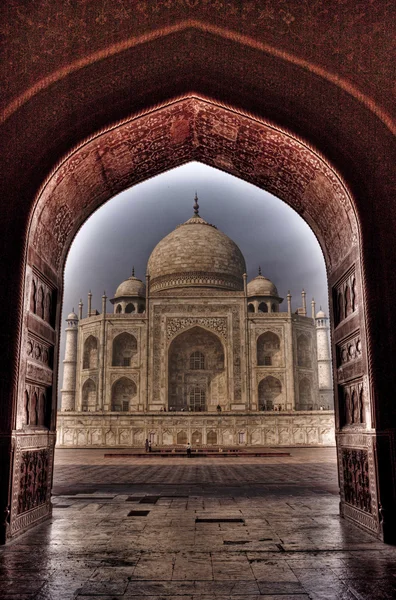 Taj mahal bir kubbe — Stok fotoğraf