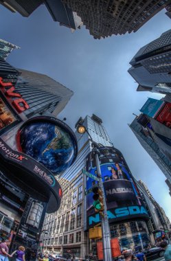 ünlü times square, new york city, ABD