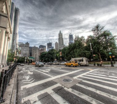 sokak manhattan, new york, ABD
