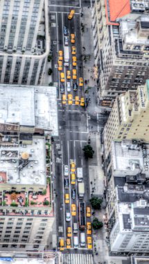 Manhattan, new york city, hava manzarası