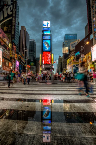 Op times square — Stockfoto