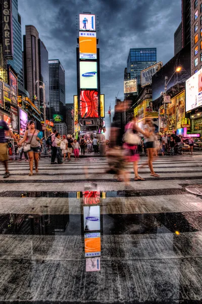 Na Times Square — Fotografia de Stock