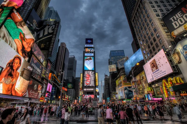 Verpakte times square — Stockfoto