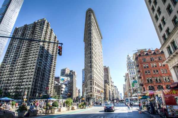 Flatiron Building - Manhattan, Nueva York, Estados Unidos — Foto de Stock