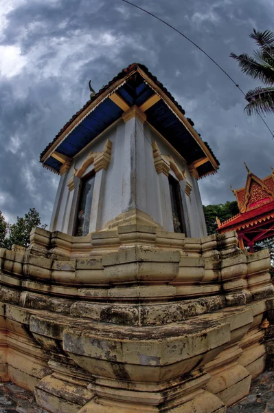 Świątynia w Kambodży, szczelnie-do góry — Zdjęcie stockowe