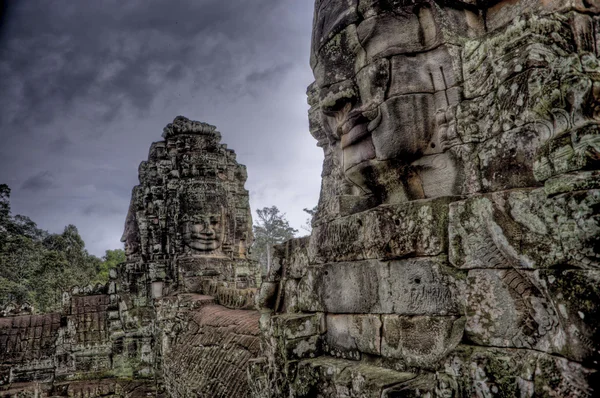 Templo de Bayon, Camboya — Foto de Stock