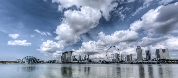 Linha do horizonte de Singapura — Fotografia de Stock