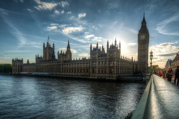 Big Ben ve Parlamento Binaları — Stok fotoğraf