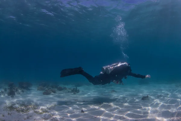 Technical diving skills — Stock Photo, Image