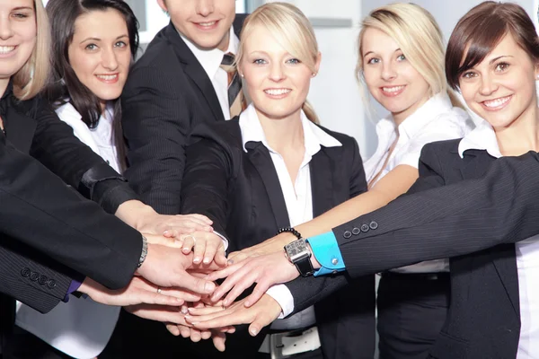 Hands Stack — Stock Photo, Image