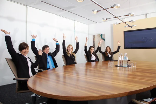 Business People jubilation — Stock Photo, Image