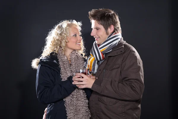 Happy young couple — Stock Photo, Image