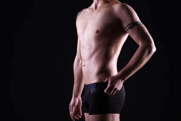 Man in underwear — Stock Photo, Image