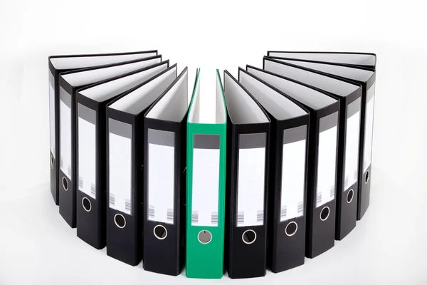 Folders with documents — Stock Photo, Image