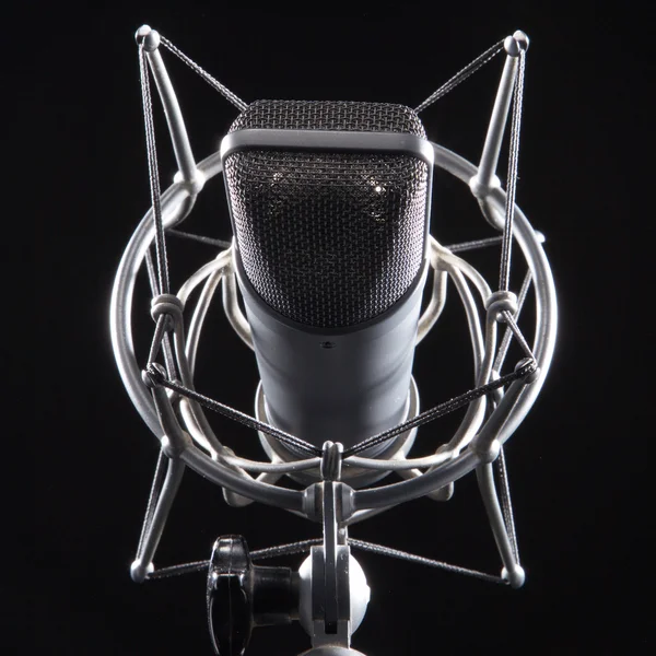 Profesjonalny mikrofon studyjny — Zdjęcie stockowe