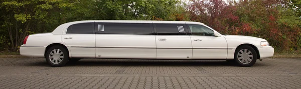 White limousine — Stock Photo, Image