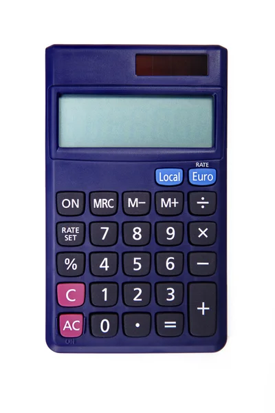 Calculator on a white background — Stock Photo, Image