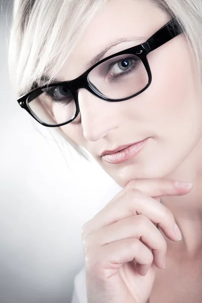 Femme dans les lunettes — Photo