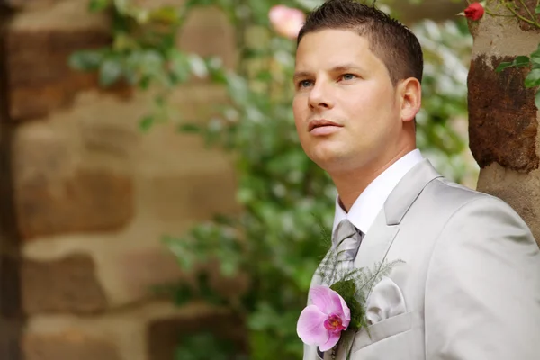 Set de bodas en el parque — Foto de Stock