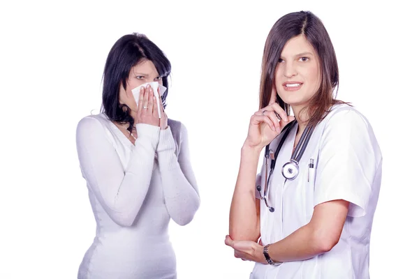 Dokter dan pasien — Stok Foto