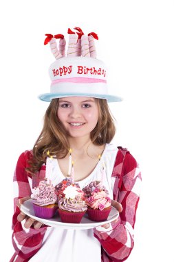 cupcake kızla