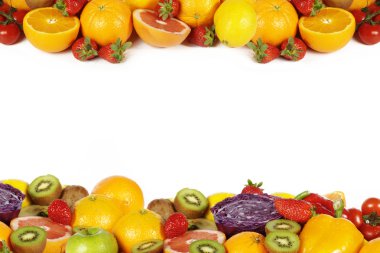 farklı meyve ve sebzeler