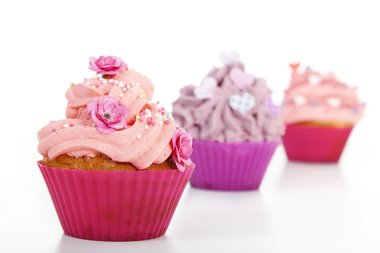 şirin dekoratif cupcake