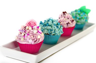 şirin dekoratif cupcake