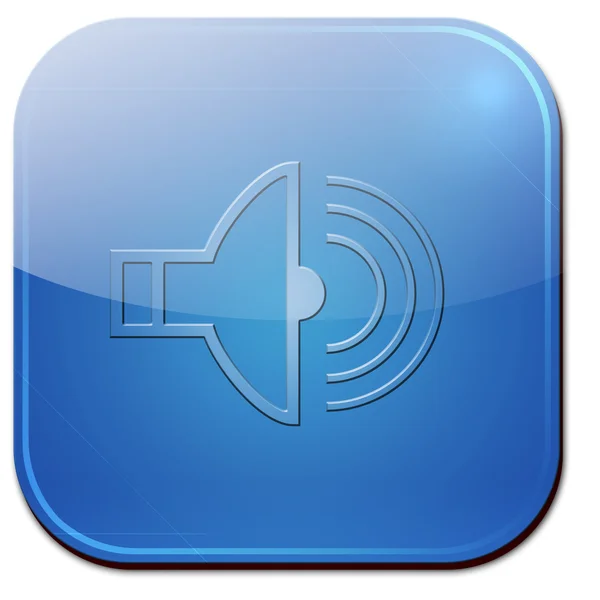 Speaker Icon — Stock Photo, Image