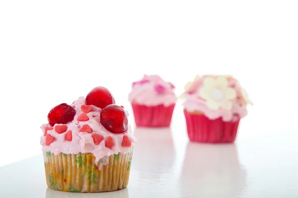 Şirin dekoratif cupcake — Stok fotoğraf