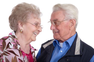 mutlu emekli orta yaşlı çift