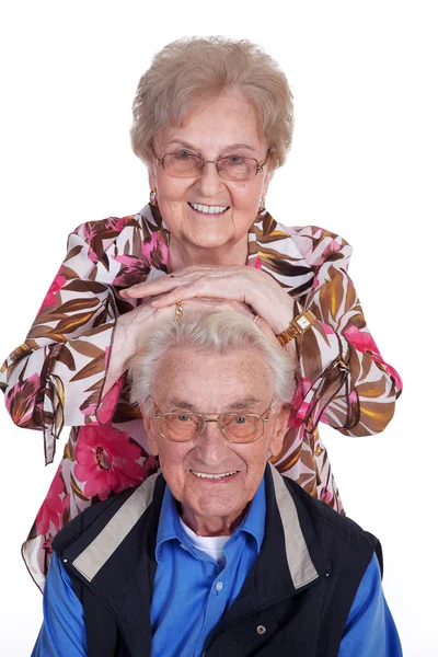 Happy retired middle aged couple — Stock Photo, Image