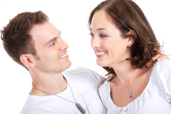 Happy young couple in love — Stock Photo, Image