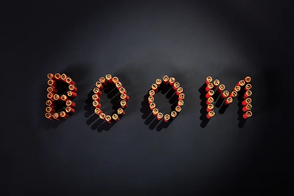Pisanie boom — Zdjęcie stockowe