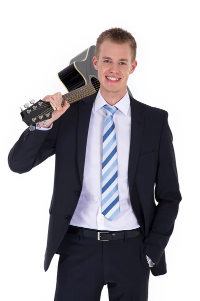 Man with a Guitar — Stock Photo, Image