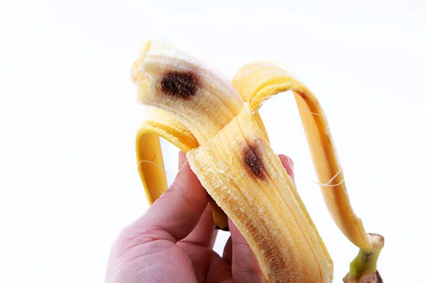 Гнилой банан — стоковое фото