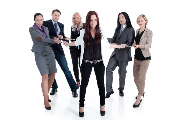 Inextricable business team — Stock Photo, Image