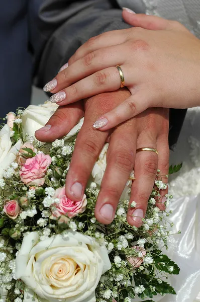 O marido e a esposa . — Fotografia de Stock