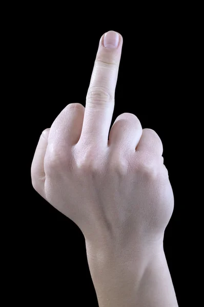 Orta parmak, müstehcen jest