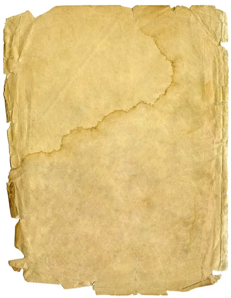 오래 된 장의 종이, 파피루스 스톡 사진