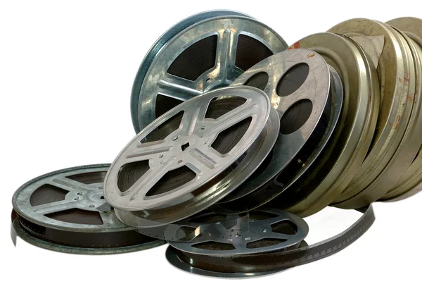 Eski film, sinema, 16mm, 35mm Stok Resim