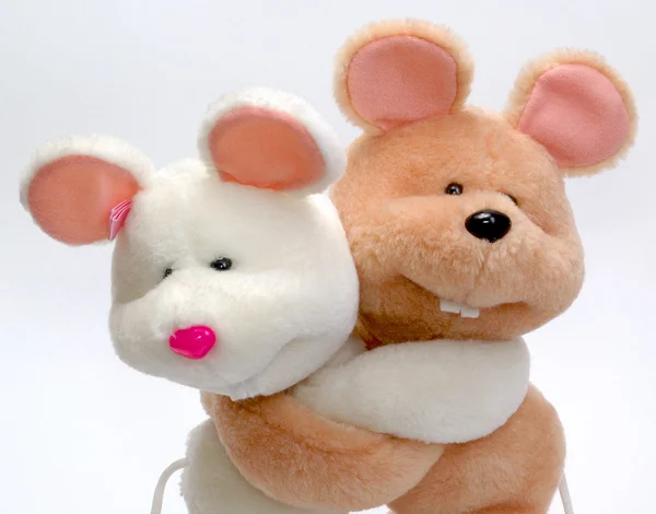 Myszy, zabawki. — Zdjęcie stockowe