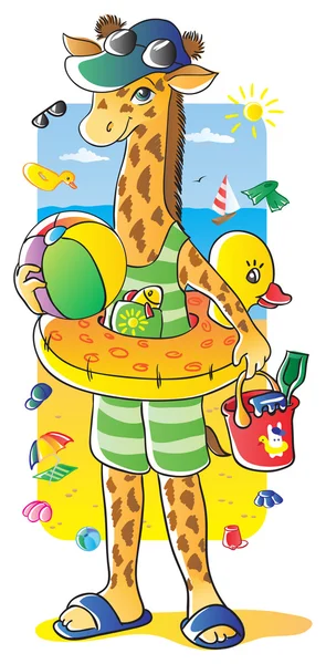 Girafe de mer — Image vectorielle